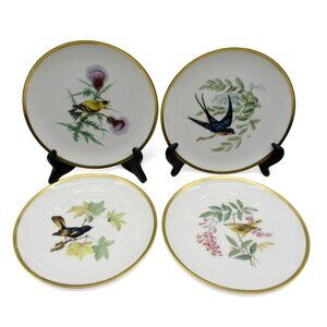 Hutschenreuther AUDUBON Bird Decorative PLATES Bavaria Germany 8 Inches